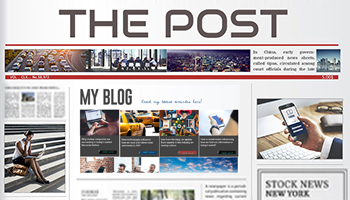 A personal blog template designed with emaze