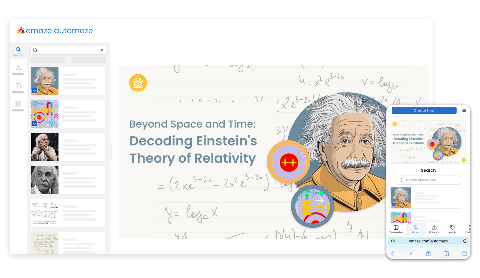 Library resources brought to life as digital creations with emaze