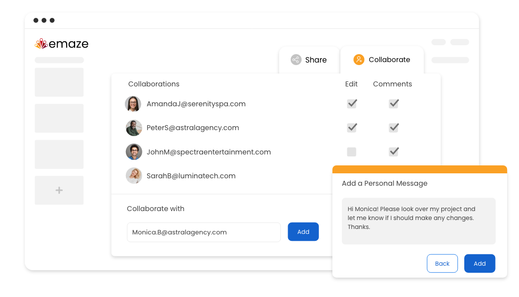 Analytics for collaborative projects