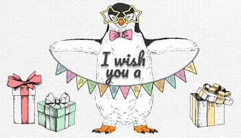 An animated birthday eCard